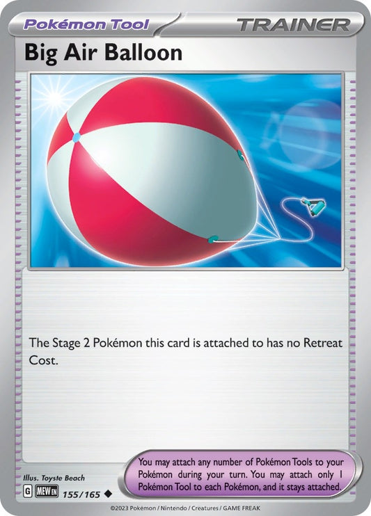 Image for Big Air Balloon - Pokemon