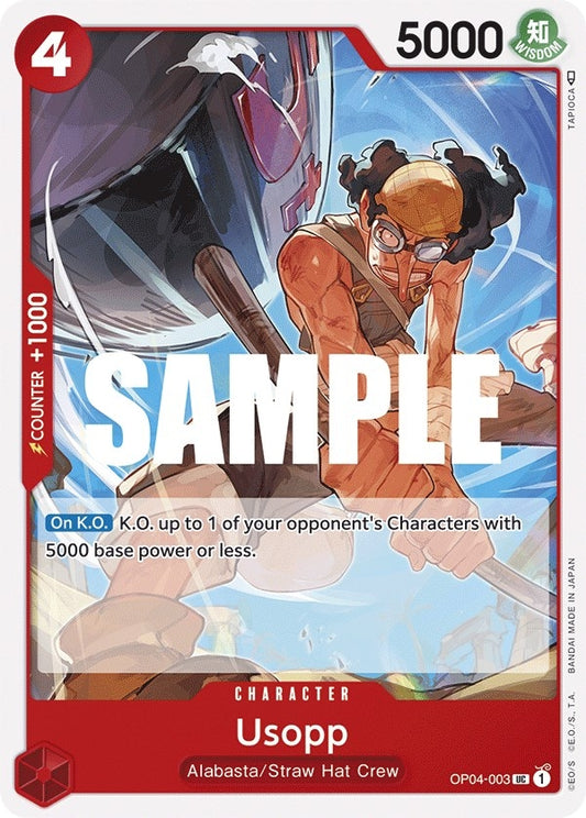 Image for Usopp - One Piece Card Game