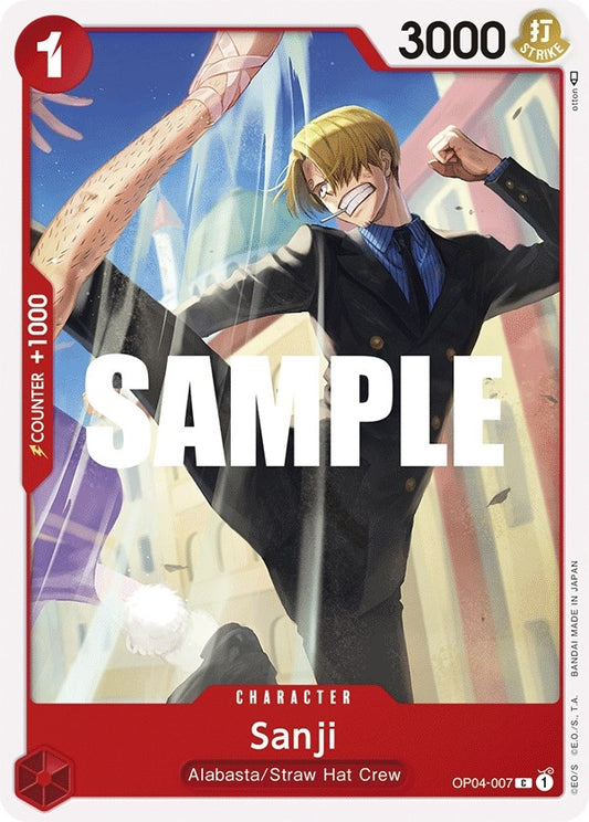 Image for Sanji (007) - One Piece Card Game