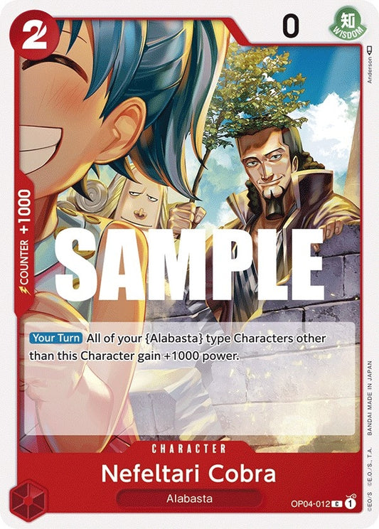Image for Nefeltari Cobra - One Piece Card Game