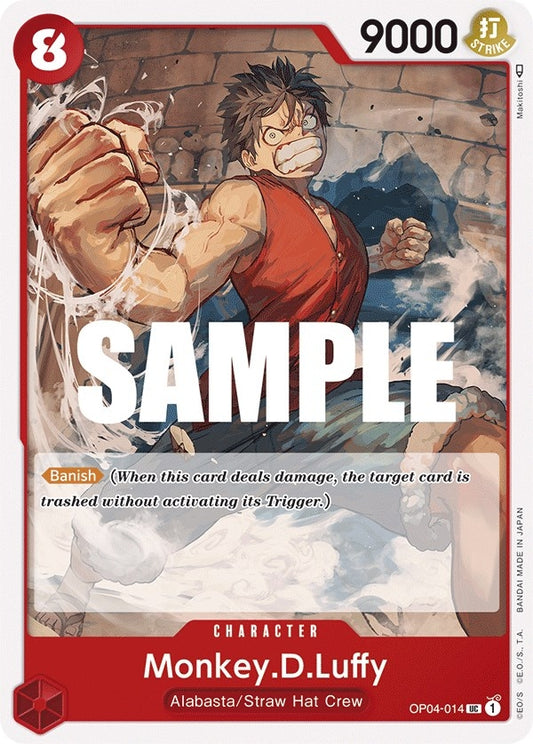 Image for Monkey.D.Luffy (014) - One Piece Card Game