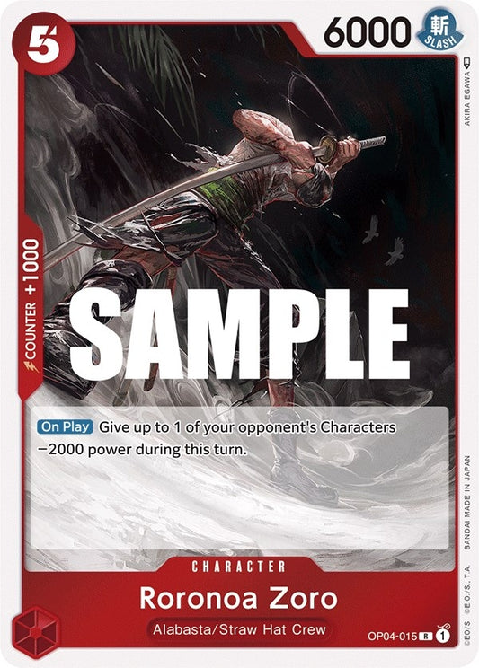Image for Roronoa Zoro - One Piece Card Game