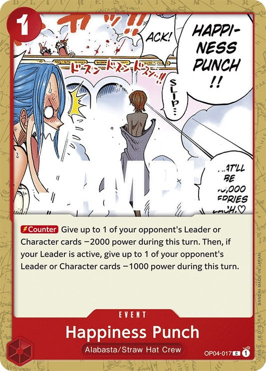 Image for Happiness Punch - One Piece Card Game