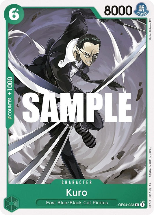 Image for Kuro - One Piece Card Game