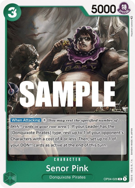 Image for Senor Pink - One Piece Card Game