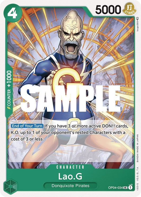 Image for Lao.G - One Piece Card Game