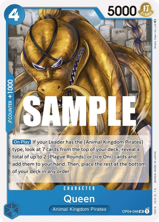 Image for Queen (046) - One Piece Card Game