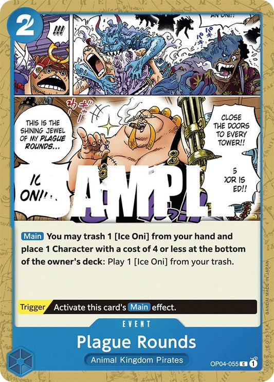 Image for Plague Rounds - One Piece Card Game