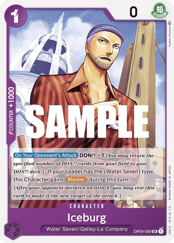 Image for Iceburg - One Piece Card Game