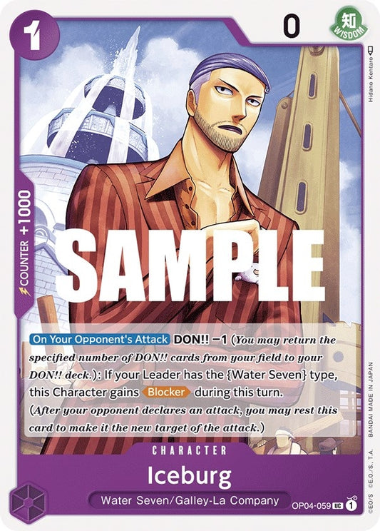 Image for Iceburg - One Piece Card Game