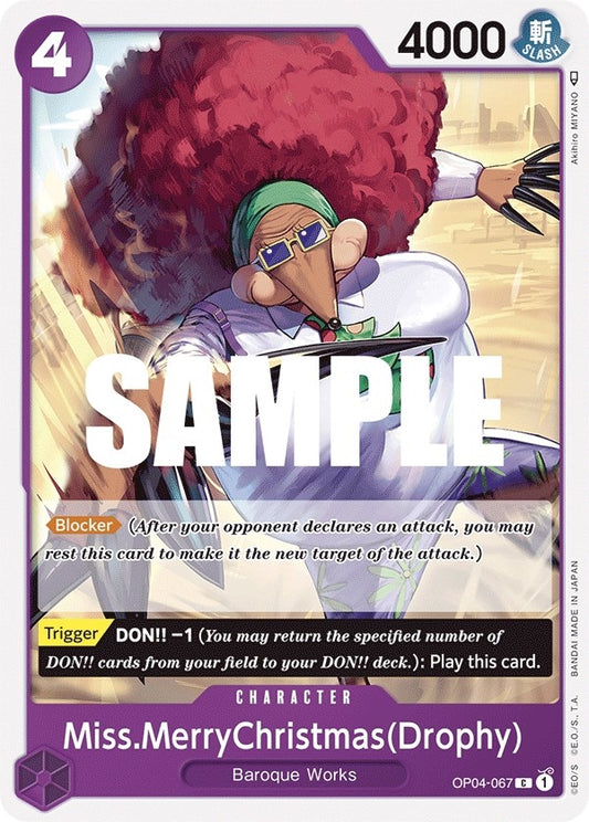 Image for Miss.MerryChristmas(Drophy) - One Piece Card Game