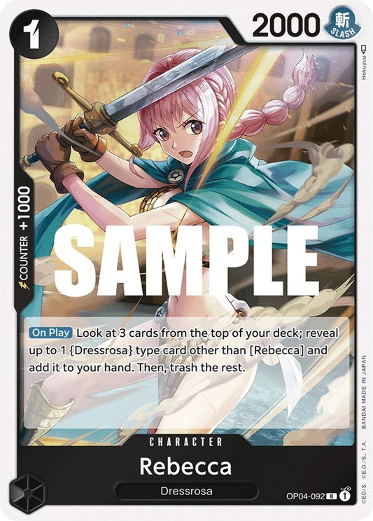 Image for Rebecca (092) - One Piece Card Game