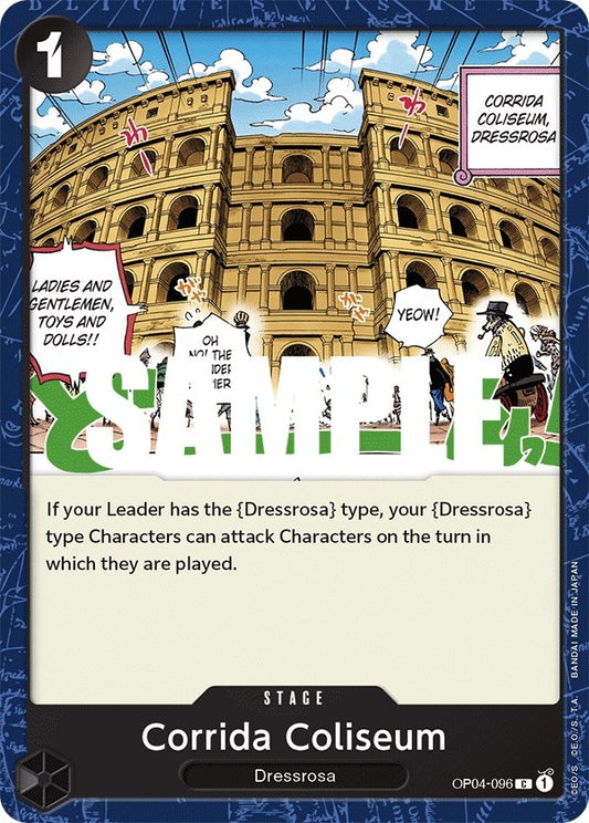 Image for Corrida Coliseum - One Piece Card Game
