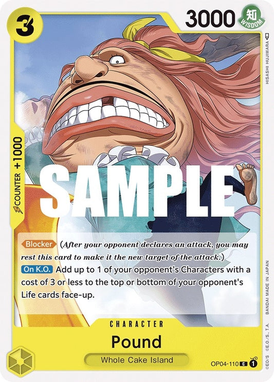 Image for Pound - One Piece Card Game