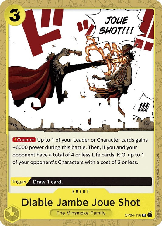 Image for Diable Jambe Joue Shot - One Piece Card Game