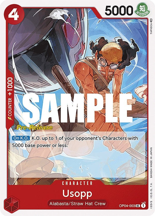 Image for Usopp - One Piece Card Game