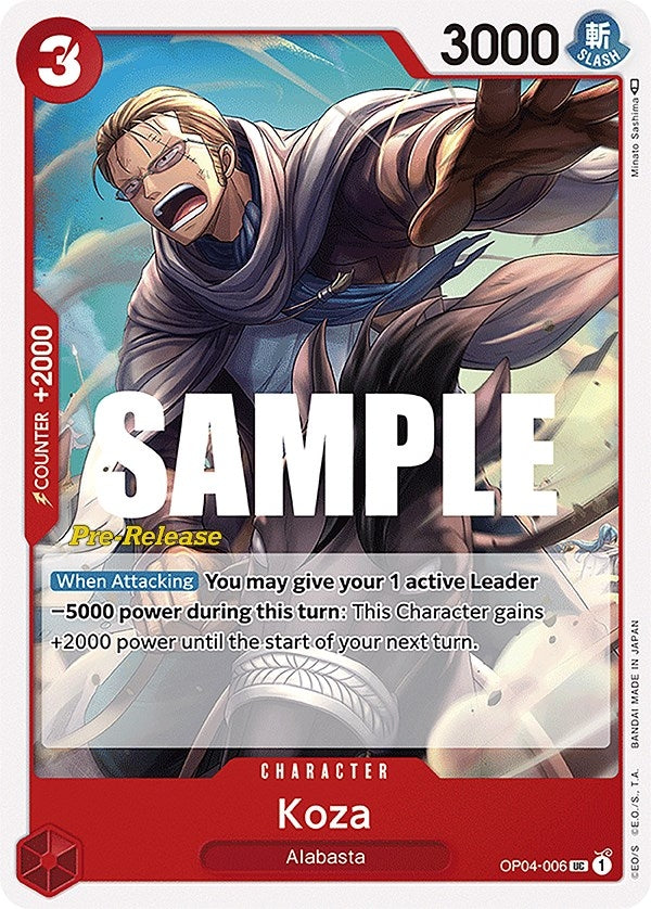 Image for Koza - One Piece Card Game