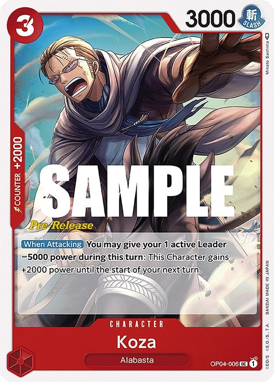 Image for Koza - One Piece Card Game