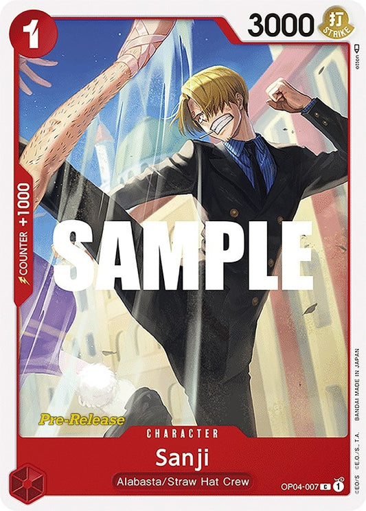 Image for Sanji (007) - One Piece Card Game