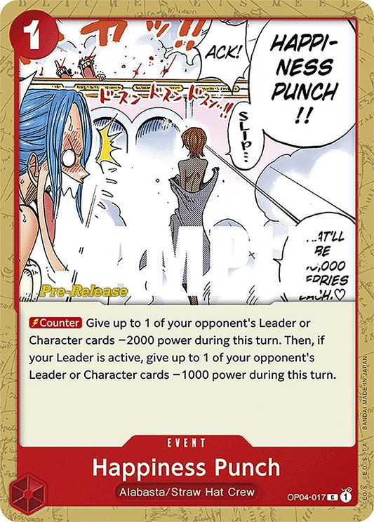 Image for Happiness Punch - One Piece Card Game