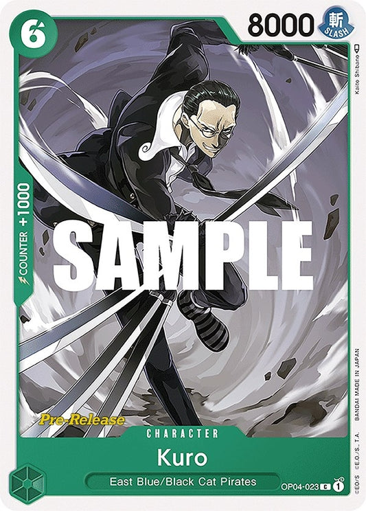 Image for Kuro - One Piece Card Game