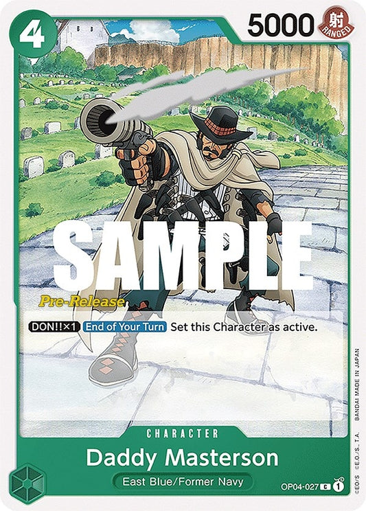 Image for Daddy Masterson - One Piece Card Game