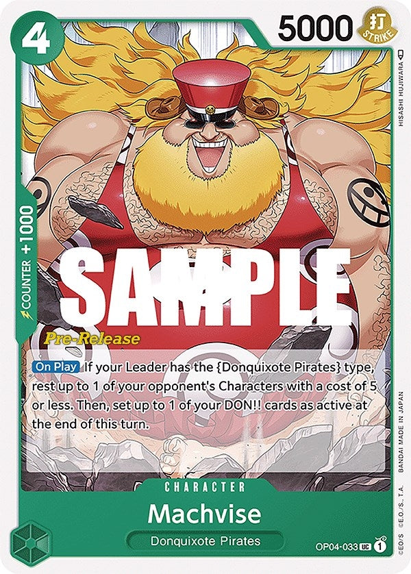 Image for Machvise - One Piece Card Game