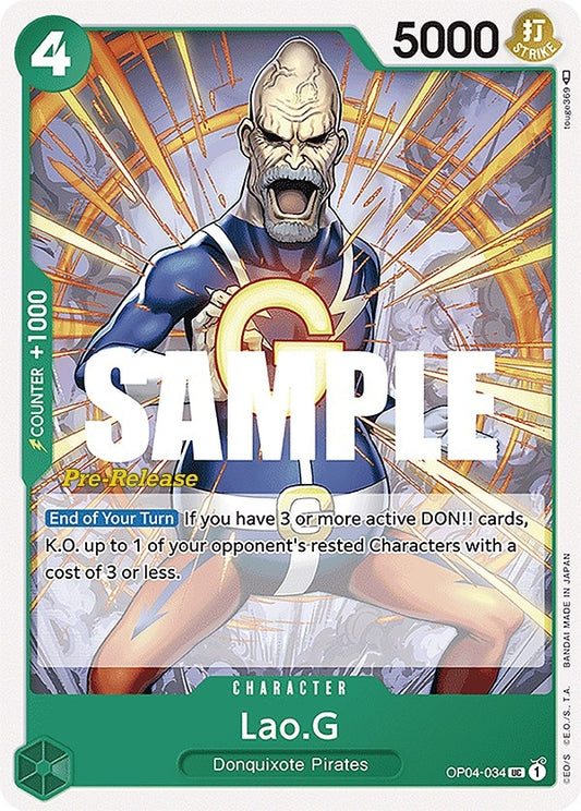 Image for Lao.G - One Piece Card Game