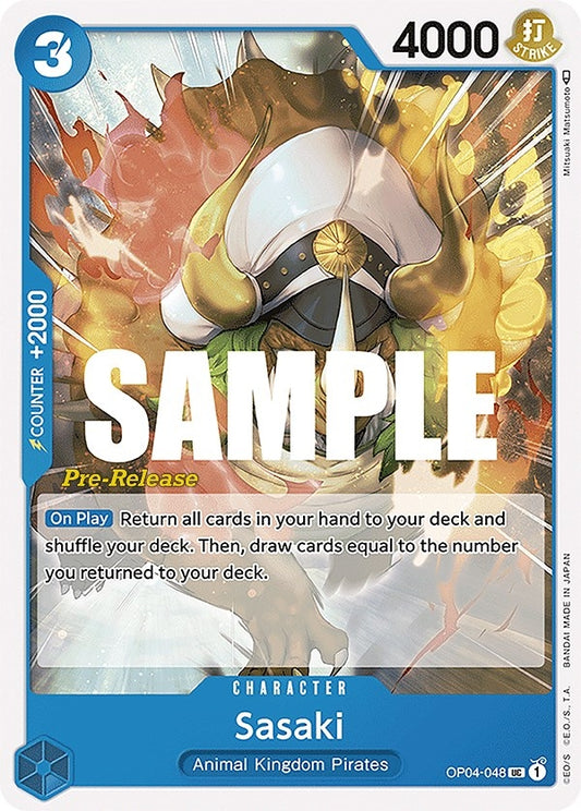 Image for Sasaki - One Piece Card Game