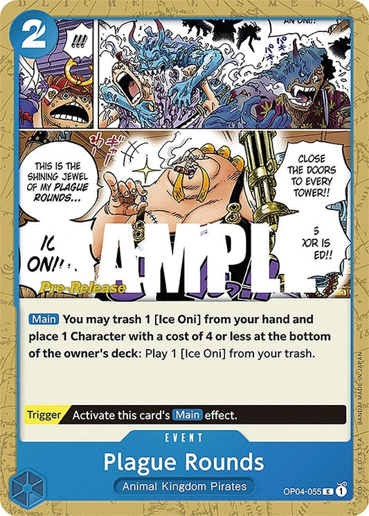 Image for Plague Rounds - One Piece Card Game