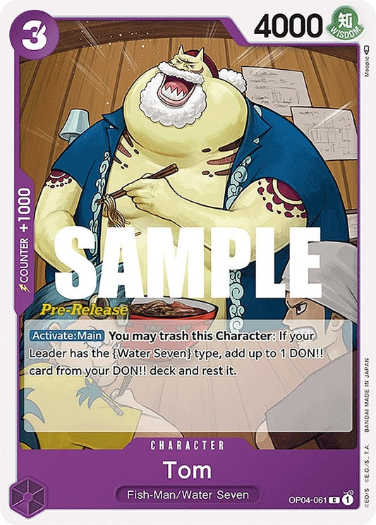 Image for Tom - One Piece Card Game