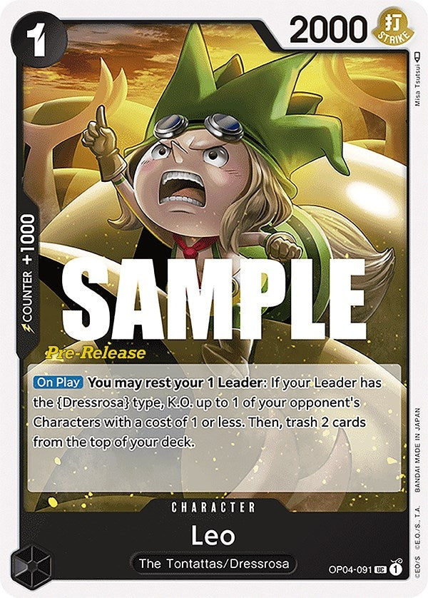 Image for Leo - One Piece Card Game