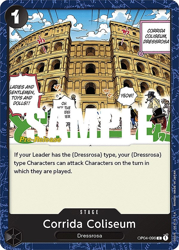 Image for Corrida Coliseum - One Piece Card Game