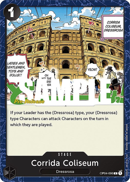 Image for Corrida Coliseum - One Piece Card Game