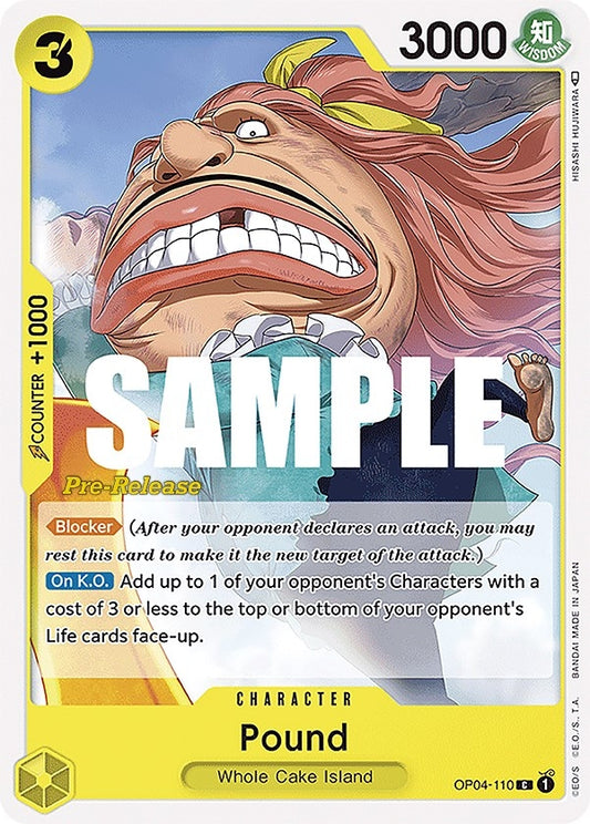 Image for Pound - One Piece Card Game