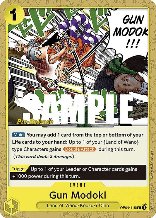 Image for Gun Modoki - One Piece Card Game