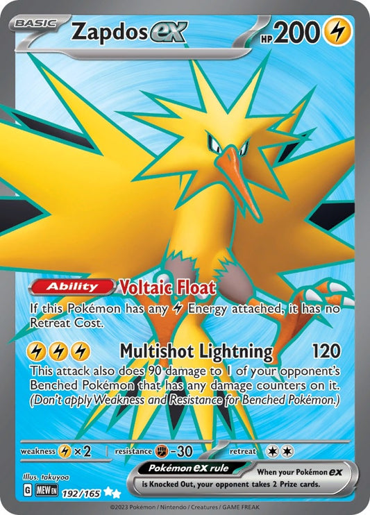Image for Zapdos ex - Pokemon