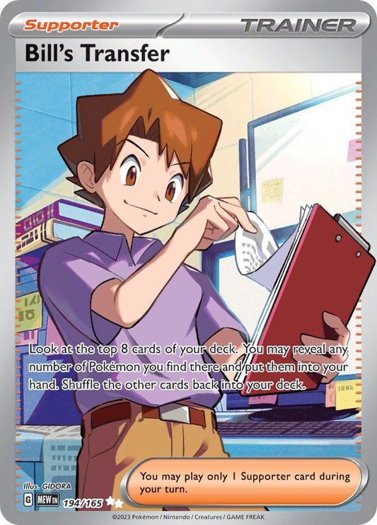 Image for Bill's Transfer - Pokemon