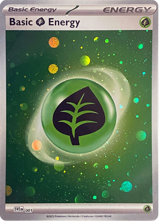 Image for Basic Grass Energy (Cosmos Holo) - Pokemon