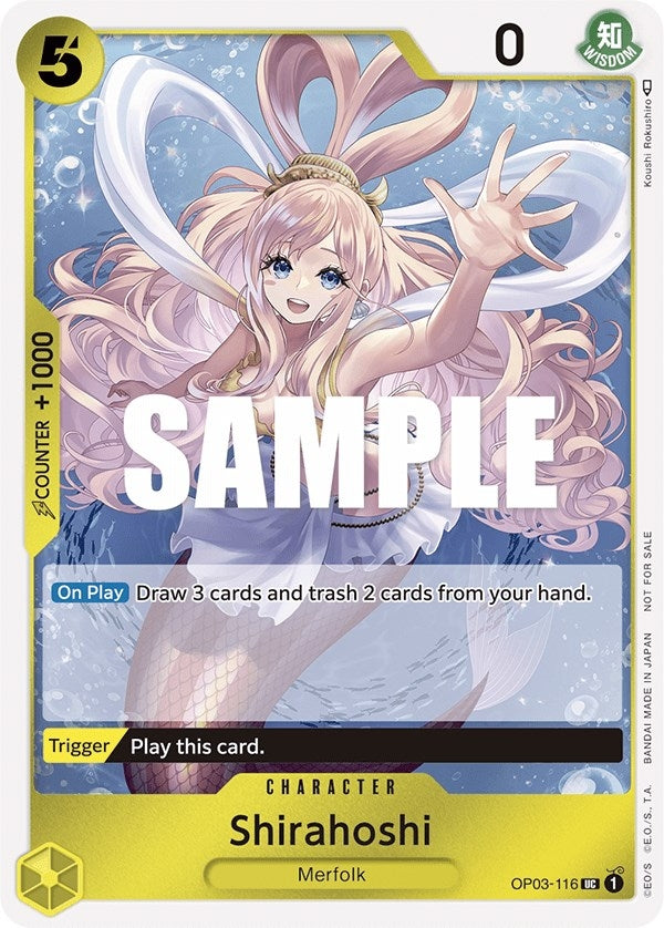 Image for Shirahoshi (Dash Pack) - One Piece Card Game