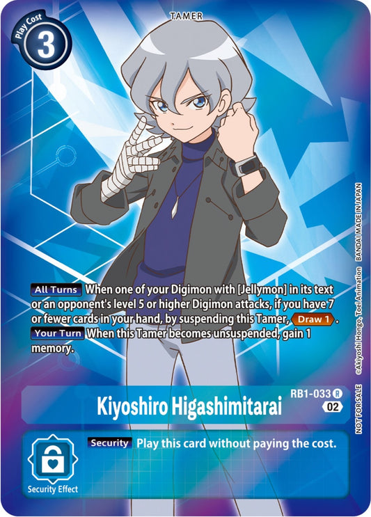 Image for Kiyoshiro Higashimitarai (Resurgence Booster Box Promotion Pack) - Digimon Card Game