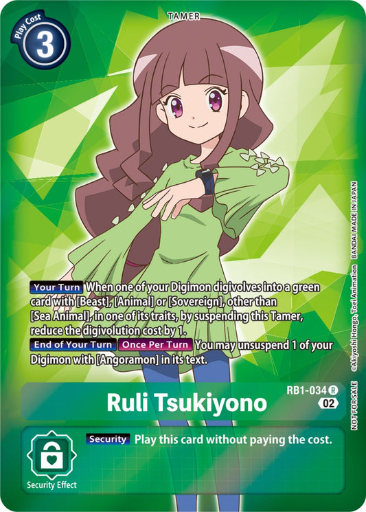 Image for Ruli Tsukiyono (Resurgence Booster Box Promotion Pack) - Digimon Card Game