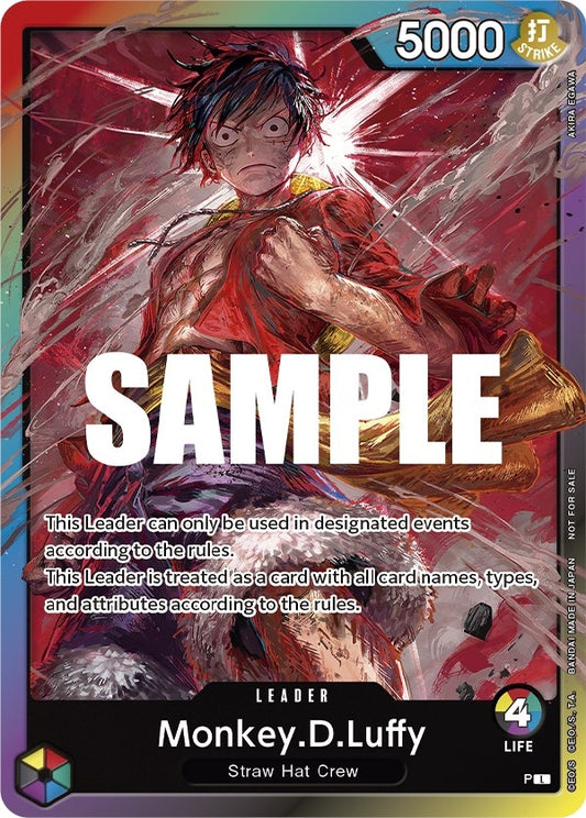 Image for Monkey.D.Luffy (Leader Pack) (Sealed Battle 2023 Vol. 1) - One Piece Card Game