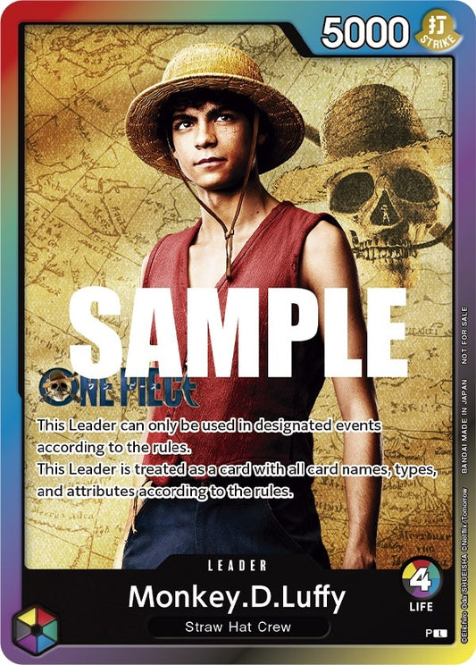 Image for Monkey.D.Luffy (Leader Pack - Live Action) (Sealed Battle 2023 Vol. 1) - One Piece Card Game
