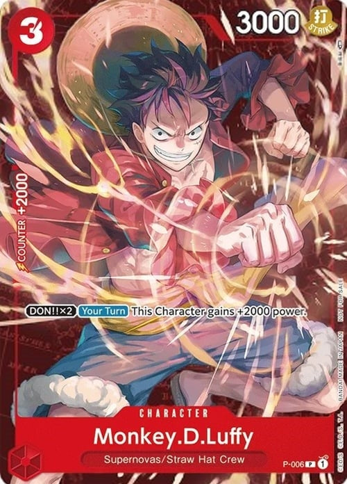Image for Monkey.D.Luffy - P-006 (Retail Promo) - One Piece Card Game