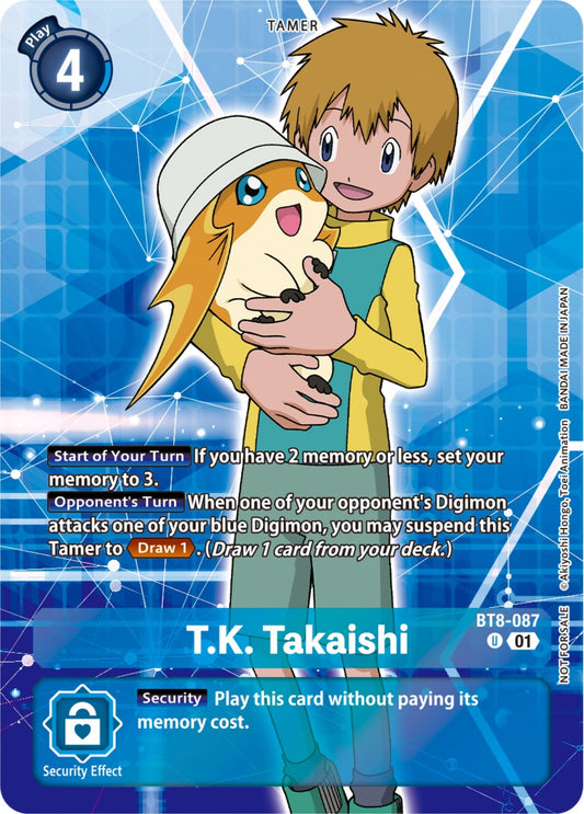 Image for T.K. Takaishi (Tamer Party Pack -The Beginning-) - Digimon Card Game
