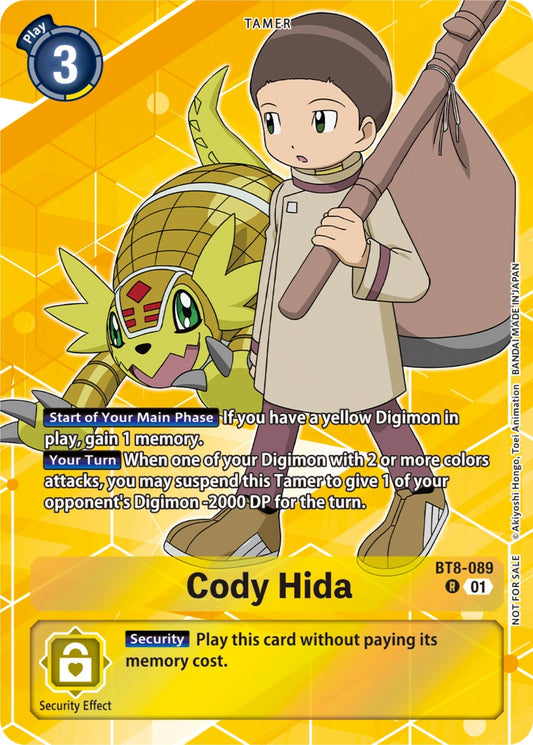 Image for Cody Hida (Tamer Party Pack -The Beginning-) - Digimon Card Game