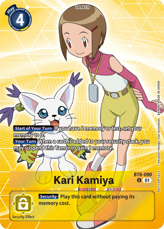 Image for Kari Kamiya (Tamer Party Pack -The Beginning-) - Digimon Card Game