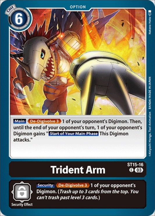 Image for Trident Arm - Digimon Card Game