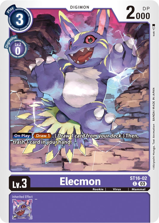 Image for Elecmon - Digimon Card Game